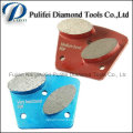 Outils de segment métallique de broyeur de plancher Disque abrasif abrasif de diamant de sol